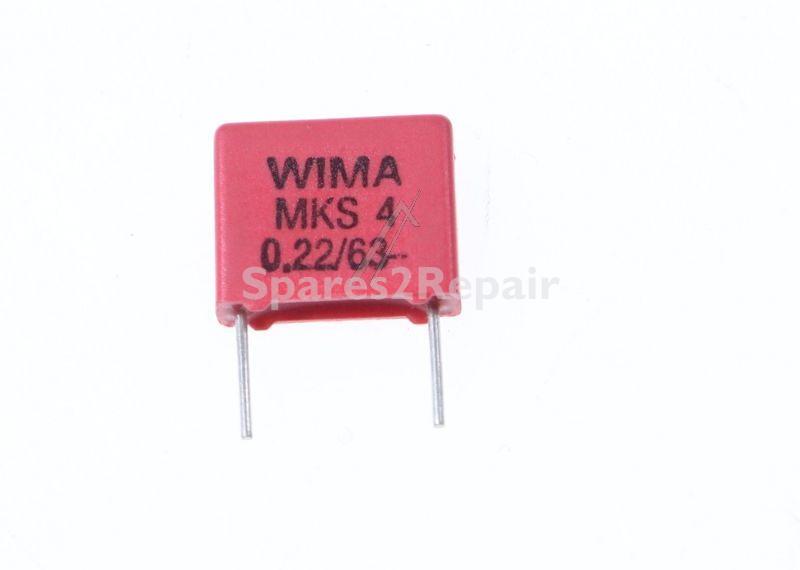 Wima Mks4 Pulse Capacitor - 0 22uf-63v Mks4c032202b00kssd Mks4 Capacitor Rm=7 5 -rohs-compliant-